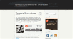 Desktop Screenshot of esyotmusic.de
